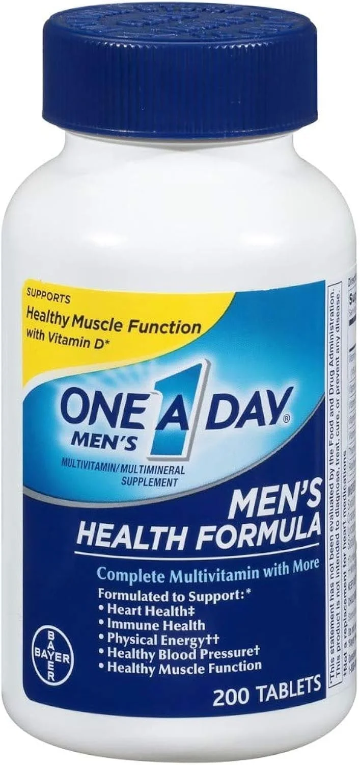 مولتی ویتامین مخصوص آقایان One A Day، 200 عدد (طراحی بسته بندی ممکن است متفاوت باشد) مولتی ویتامین مخصوص آقایان One A Day، 200 عدد (طراحی بسته بندی ممکن است متفاوت باشد)