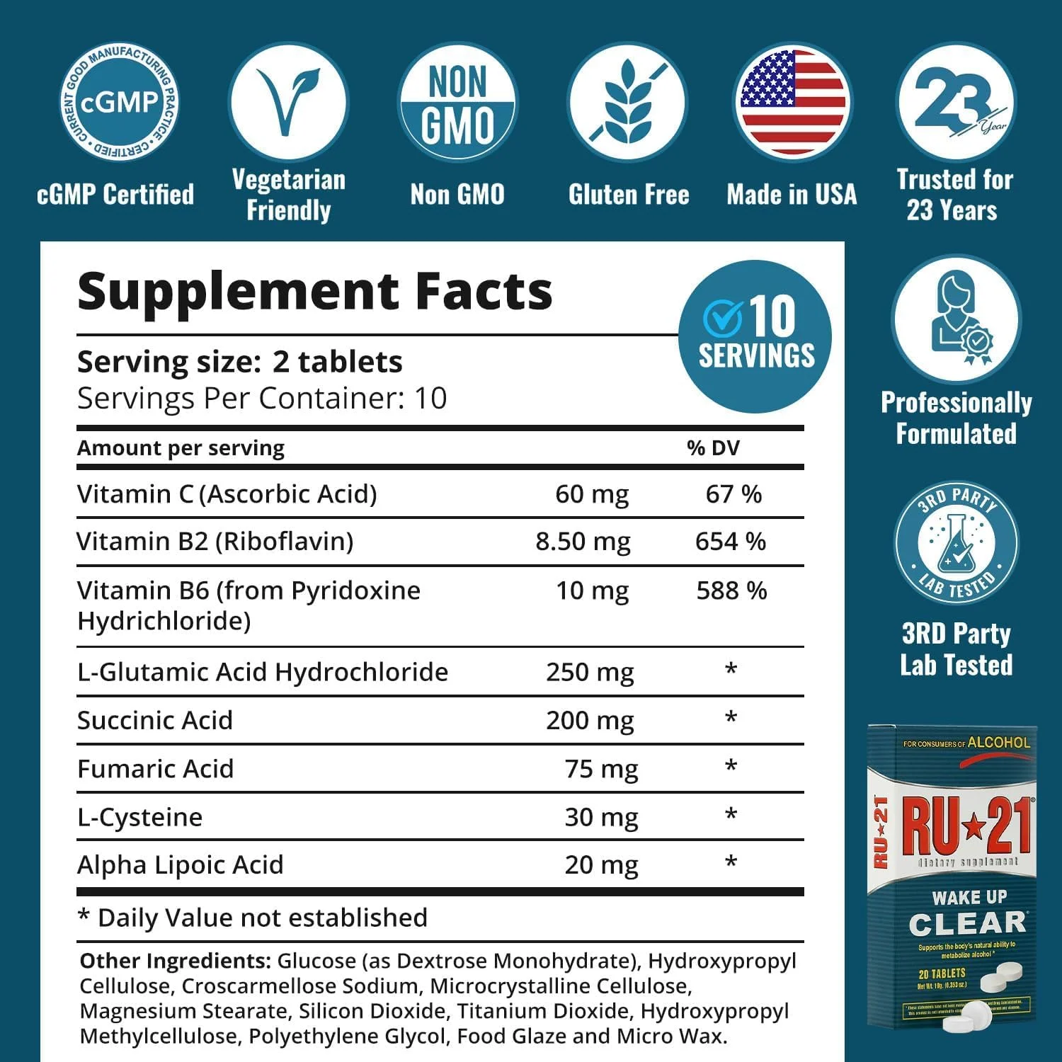 مکمل غذایی RU-21 (بسته 20 عددی) مکمل غذایی RU-21 (بسته 20 عددی)