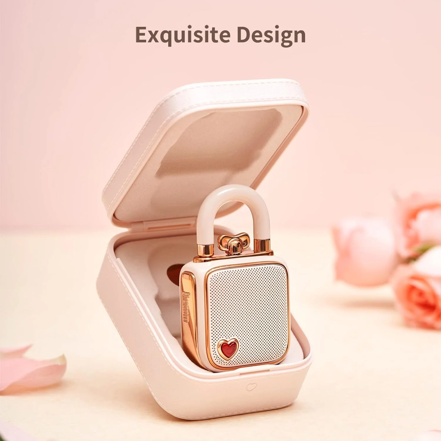 اسپیکر بلوتوثی Divoom Divoom LoveLock - صورتی اسپیکر بلوتوثی Divoom Divoom LoveLock - صورتی