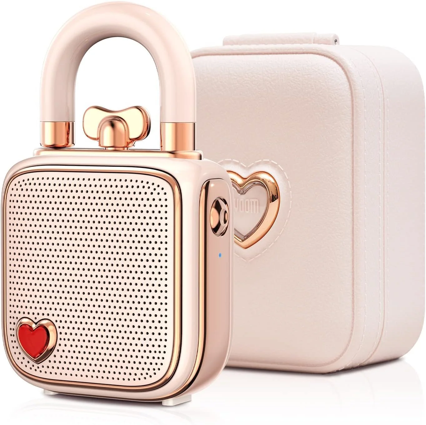اسپیکر بلوتوثی Divoom Divoom LoveLock - صورتی اسپیکر بلوتوثی Divoom Divoom LoveLock - صورتی