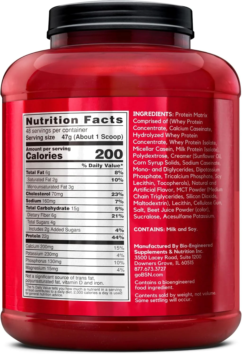 ماتریکس پروتئین فوق العاده ممتاز BSN Syntha-6، پودر پروتئین وی، کازئین میسلار، پودر پروتئین ایزوله شیر - میلک شیک توت فرنگی، 5 پوند، 48 سروینگ (2.27 کیلوگرم) ماتریکس پروتئین فوق العاده ممتاز BSN Syntha-6، پودر پروتئین وی، کازئین میسلار، پودر پروتئین ایزوله شیر - میلک شیک توت فرنگی، 5 پوند، 48 سروینگ (2.27 کیلوگرم)