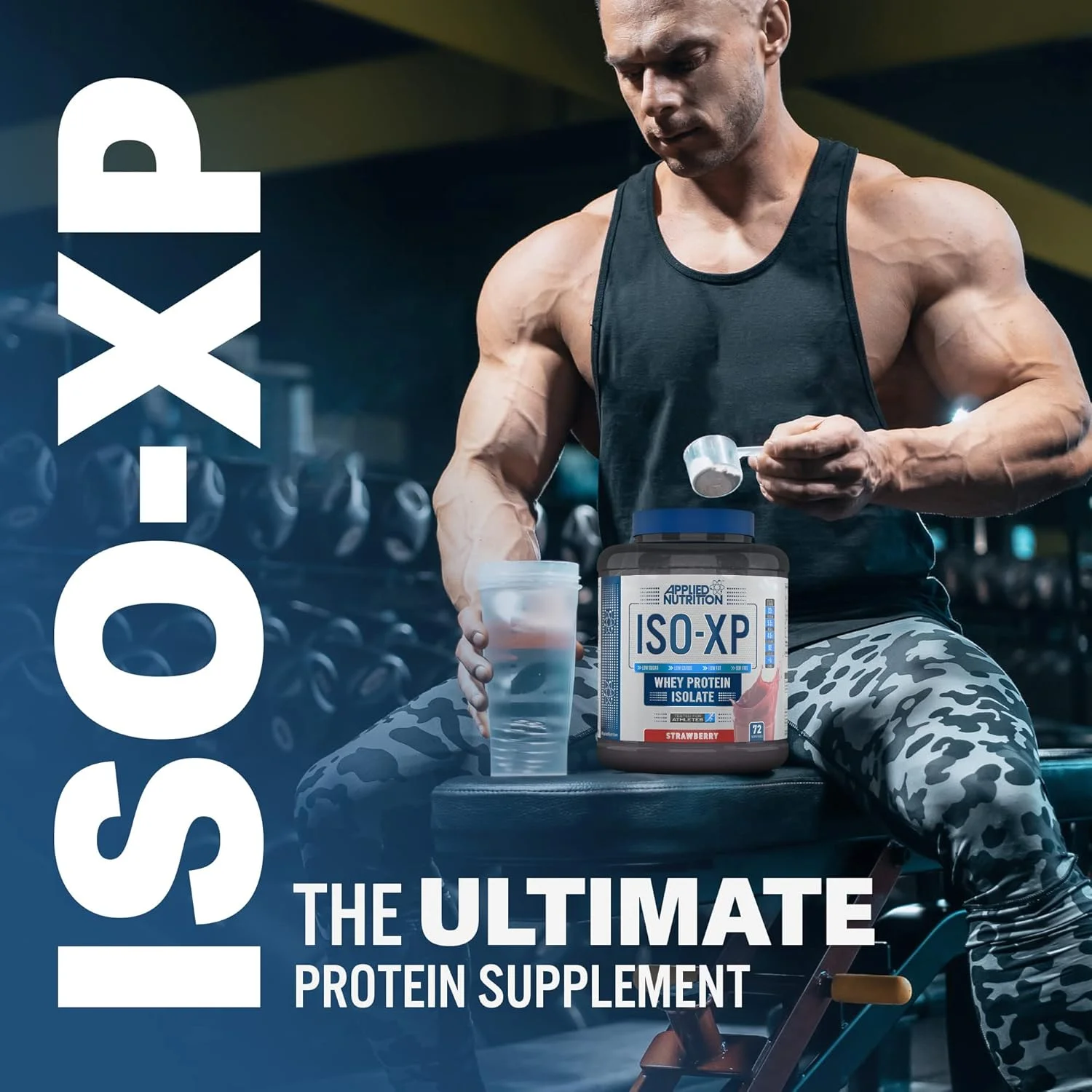 پودر پروتئین وی ایزوله ISO XP Applied Nutrition - پودر پروتئین وی ایزوله خالص ISO-XP، وی ایزوله پریمیوم با گلوتامین و BCAA (1.8 کیلوگرم - 72 سروینگ) (انبه پشن فروت، 1.8 کیلوگرم) پودر پروتئین وی ایزوله ISO XP Applied Nutrition - پودر پروتئین وی ایزوله خالص ISO-XP، وی ایزوله پریمیوم با گلوتامین و BCAA (1.8 کیلوگرم - 72 سروینگ) (انبه پشن فروت، 1.8 کیلوگرم)