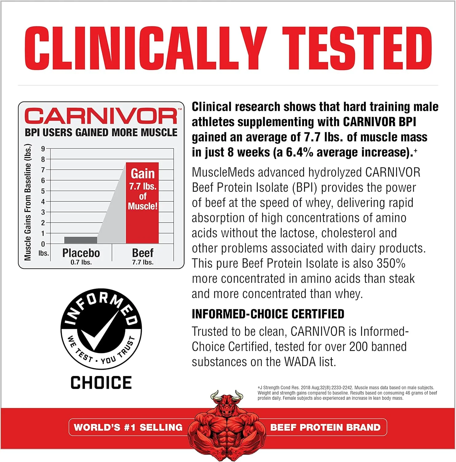 پودر پروتئین ایزوله گوشت گاو MuscleMeds Carnivor، شکلاتی، 8 پوند - حلال پودر پروتئین ایزوله گوشت گاو MuscleMeds Carnivor، شکلاتی، 8 پوند - حلال