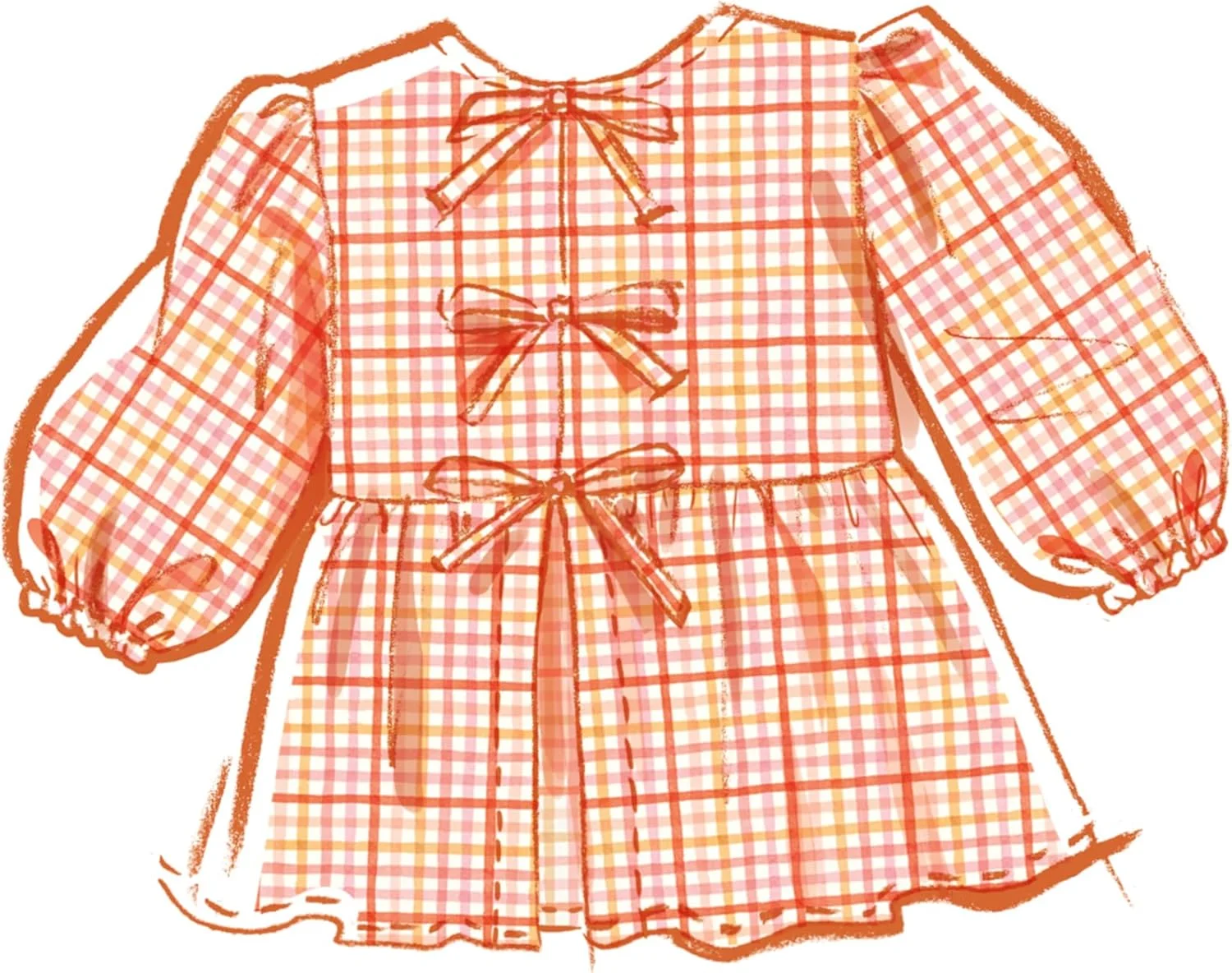 الگوی خیاطی آسان برای تاپ، پیراهن و شلوار بچگانه McCall's M8618HH، کد طراحی M8618، سایزهای 3-4-5-6 الگوی خیاطی آسان برای تاپ، پیراهن و شلوار بچگانه McCall's M8618HH، کد طراحی M8618، سایزهای 3-4-5-6