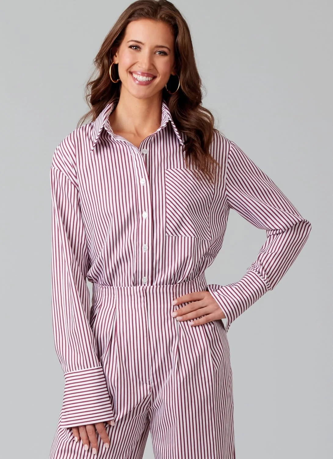 الگوی خیاطی پیراهن نیمه جذب زنانه مک کال M8611BB، شورت و شلوار فاق بلند، کد طراحی M8611، سایزهای 20W-22W-24W-26W-28W الگوی خیاطی پیراهن نیمه جذب زنانه مک کال M8611BB، شورت و شلوار فاق بلند، کد طراحی M8611، سایزهای 20W-22W-24W-26W-28W