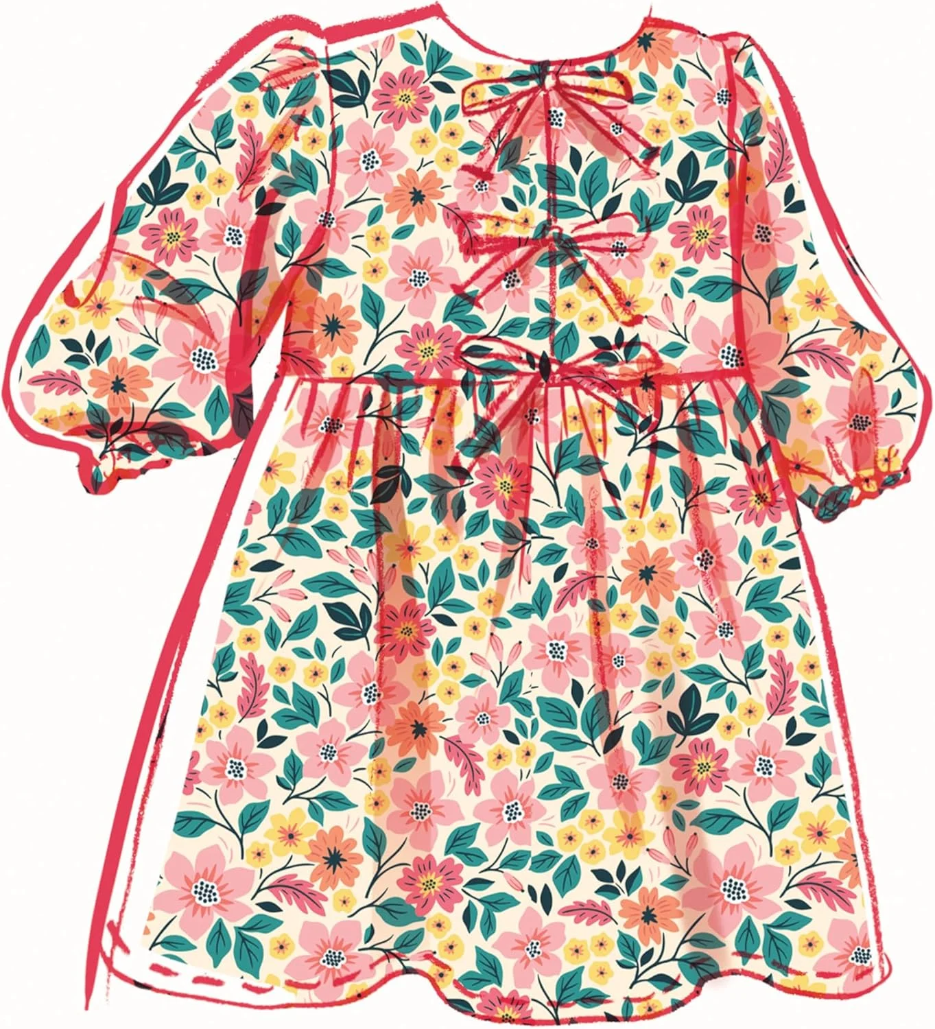 الگوی خیاطی آسان برای تاپ، پیراهن و شلوار بچگانه McCall's M8618HH، کد طراحی M8618، سایزهای 3-4-5-6 الگوی خیاطی آسان برای تاپ، پیراهن و شلوار بچگانه McCall's M8618HH، کد طراحی M8618، سایزهای 3-4-5-6