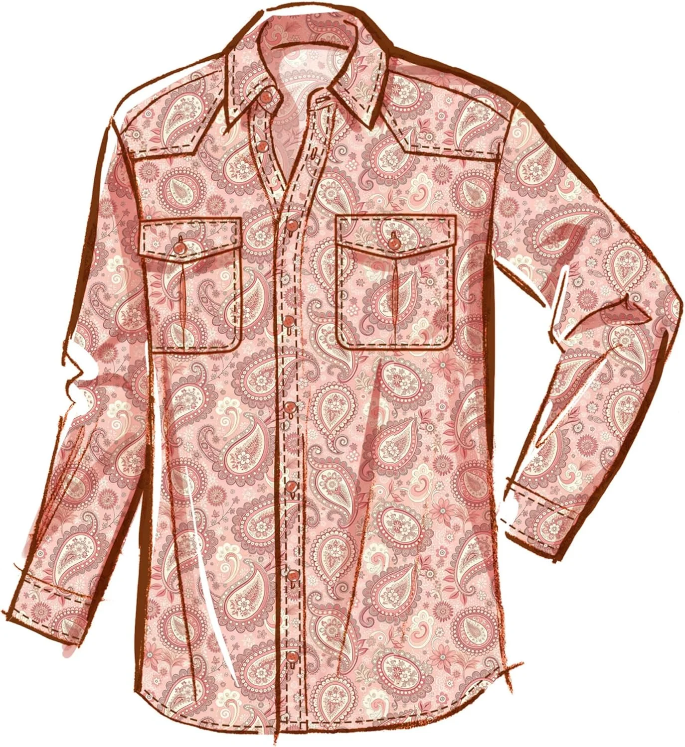 الگوی خیاطی آسان برای دوخت پیراهن های دکمه دار جلوباز غیررسمی و اسپرت مدل M8615A مک کال، کد طراحی M8615، سایزهای XS-S-M-L-XL-XXL الگوی خیاطی آسان برای دوخت پیراهن های دکمه دار جلوباز غیررسمی و اسپرت مدل M8615A مک کال، کد طراحی M8615، سایزهای XS-S-M-L-XL-XXL