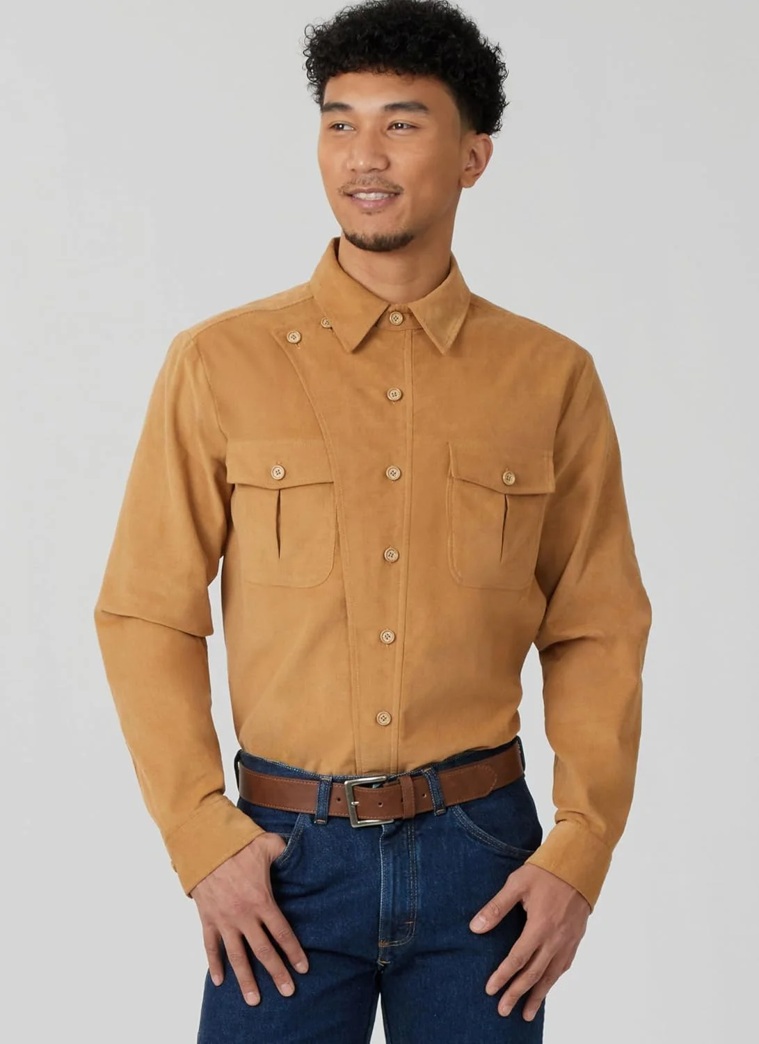 الگوی خیاطی آسان برای دوخت پیراهن های دکمه دار جلوباز غیررسمی و اسپرت مدل M8615A مک کال، کد طراحی M8615، سایزهای XS-S-M-L-XL-XXL الگوی خیاطی آسان برای دوخت پیراهن های دکمه دار جلوباز غیررسمی و اسپرت مدل M8615A مک کال، کد طراحی M8615، سایزهای XS-S-M-L-XL-XXL