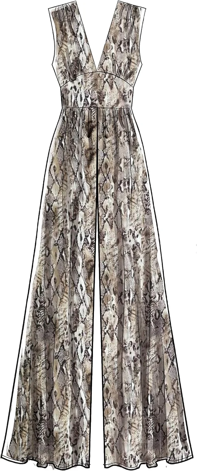 الگوهای خیاطی جامپسوت و رامپر زنانه شرکت مک کال، سایزهای 14-22 الگوهای خیاطی جامپسوت و رامپر زنانه شرکت مک کال، سایزهای 14-22