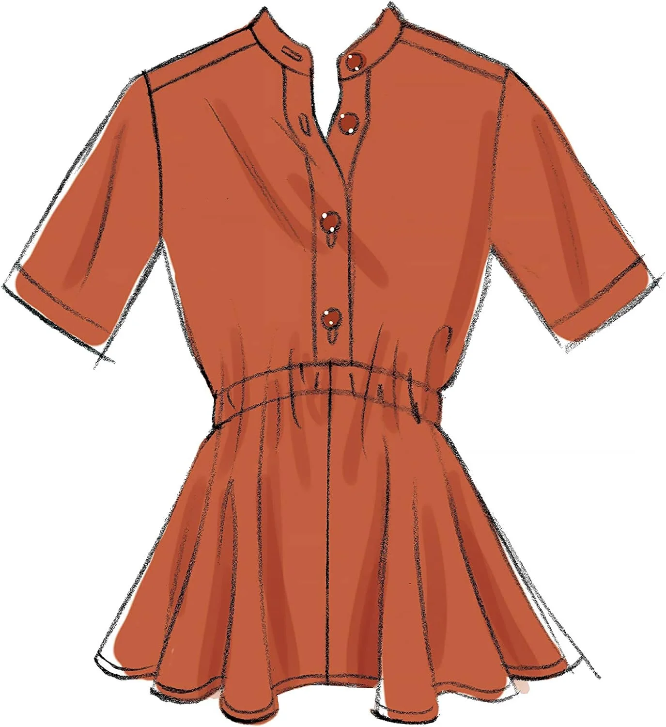 الگوهای خیاطی تونیک، تاپ و شلوار زنانه شرکت مک کال با طراحی خالیا علی، سایزهای 8-16 الگوهای خیاطی تونیک، تاپ و شلوار زنانه شرکت مک کال با طراحی خالیا علی، سایزهای 8-16