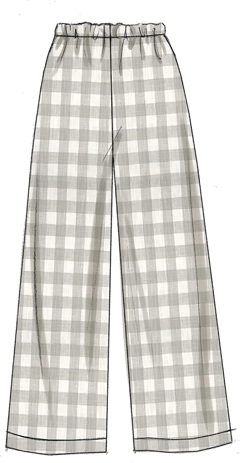 الگوهای خیاطی تونیک، تاپ و شلوار زنانه شرکت مک کال با طراحی خالیا علی، سایزهای 8-16 الگوهای خیاطی تونیک، تاپ و شلوار زنانه شرکت مک کال با طراحی خالیا علی، سایزهای 8-16