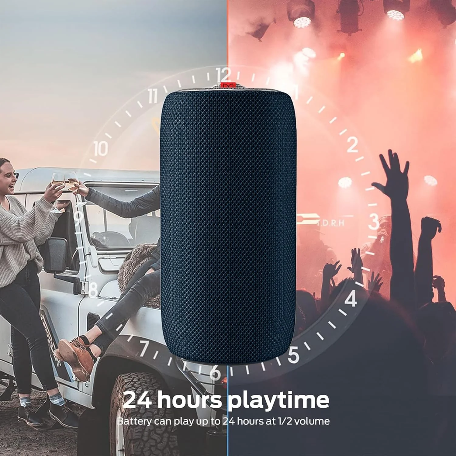اسپیکر بلوتوثی مانستر S310، اسپیکر بلوتوثی قابل حمل، توان 30 وات، جفت شدن استریو بی سیم واقعی، ارائه صدای پویا، اسپیکر ضد آب، میکروفون داخلی بلوتوث 5.2، 24 ساعت پخش، مناسب برای استفاده خانوادگی و فضای باز اسپیکر بلوتوثی مانستر S310، اسپیکر بلوتوثی قابل حمل، توان 30 وات، جفت شدن استریو بی سیم واقعی، ارائه صدای پویا، اسپیکر ضد آب، میکروفون داخلی بلوتوث 5.2، 24 ساعت پخش، مناسب برای استفاده خانوادگی و فضای باز