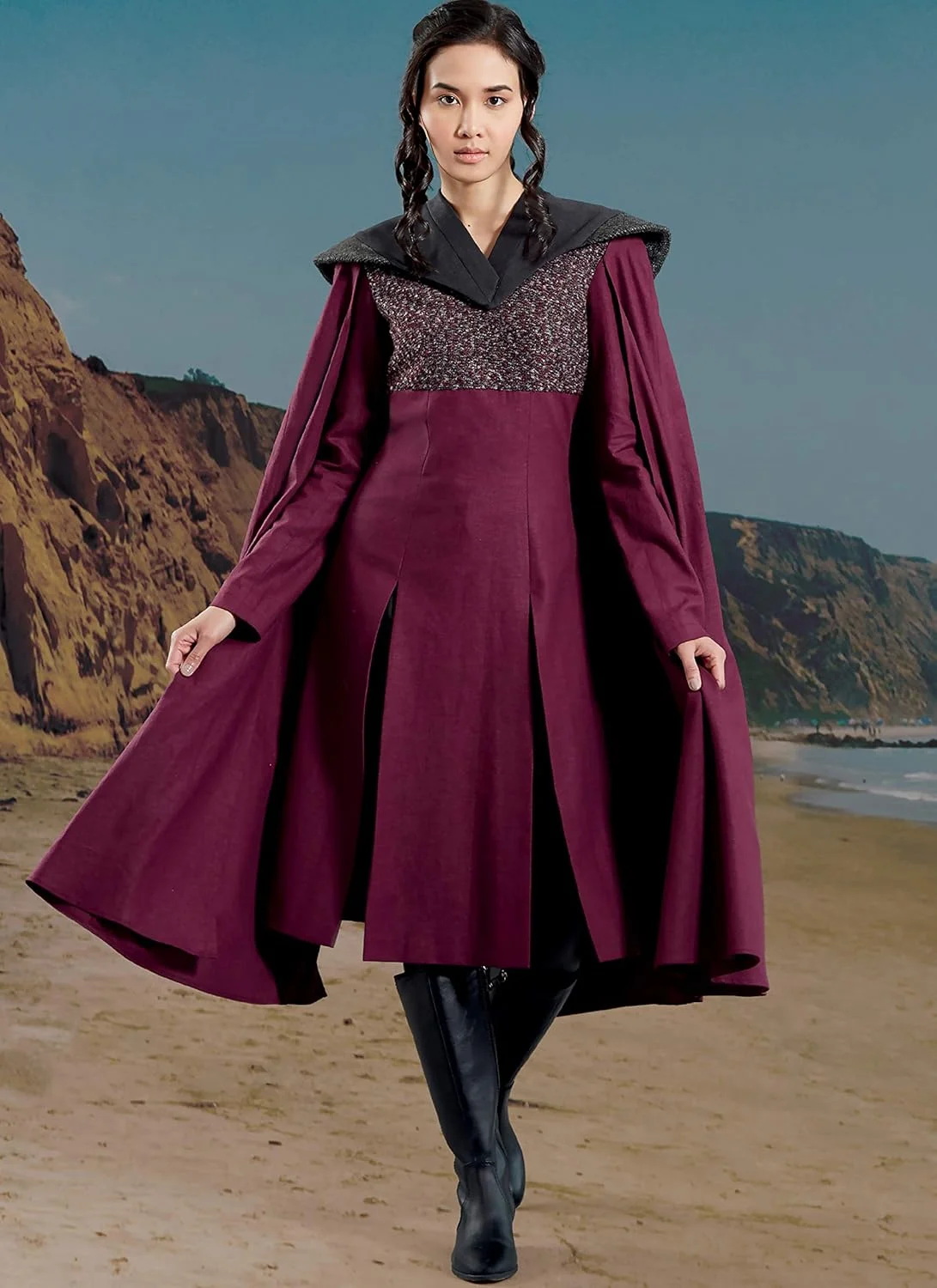 الگوهای مک کال لباس زنانه فانتزی ملکه، سایزهای 6-14، الگوی خیاطی الگوهای مک کال لباس زنانه فانتزی ملکه، سایزهای 6-14، الگوی خیاطی