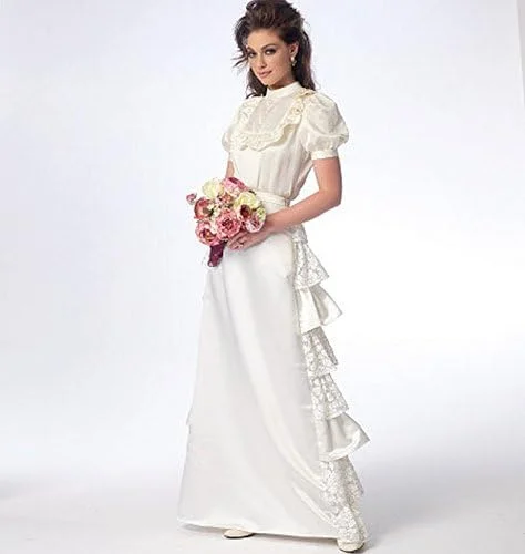 الگوهای خیاطی مک کالز MC7071 A5، لباس زنانه، سایزهای 6-8-10-12-14