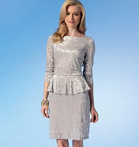 الگوهای خیاطی McCall's MC7047E5 سایز 14/16/18/20/22 لباس زنانه