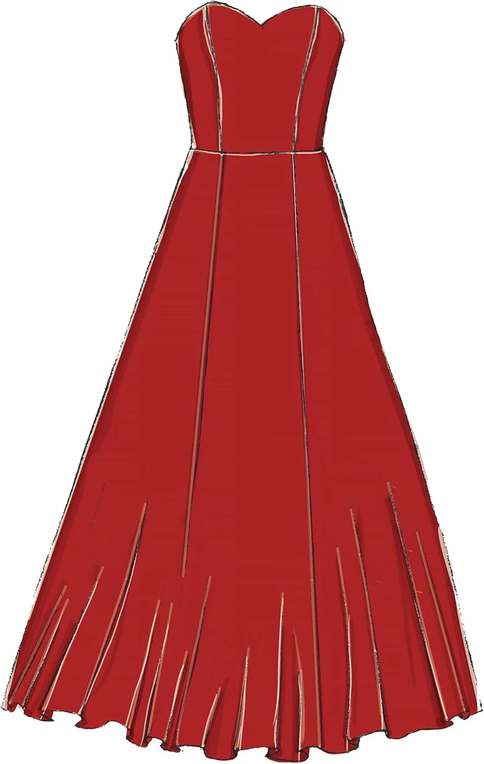 الگوهای خیاطی مک کالز 7718 A5، لباس زنانه، سایزهای 6-14، کاغذی، چند رنگ، 17 x 0.5 x 0.07 سانتی متر