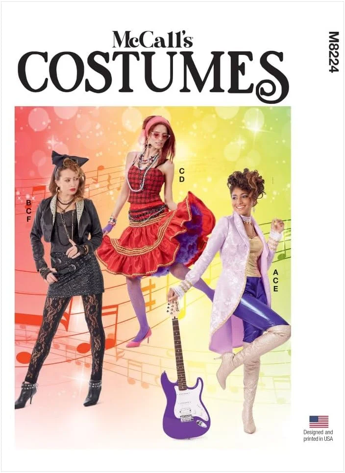 الگوی خیاطی مک کالز M8224A5 لباس زنانه