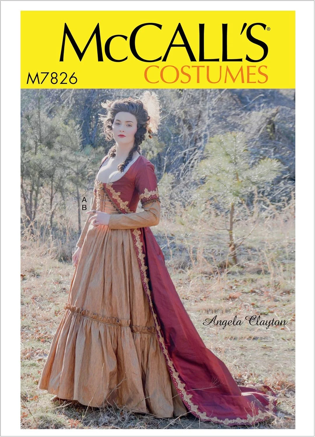 الگوی خیاطی McCall's M7826، قالب، کاغذی، سفید، سایز 6-8-10-12-14