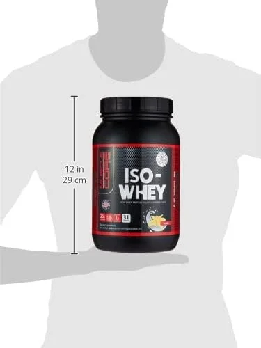 پروتئین وی ایزوله وانیلی Muscle Core Nutrition، 2 پوند (900.3 گرم) | 25 گرم پروتئین، 5.8 گرم BCAA، کمتر از 1 گرم کربوهیدرات، شکر و چربی | ترکیبی از پروتئین وی ایزوله و هیدرولیز سریع الاثر | بدون گلوتن پروتئین وی ایزوله وانیلی Muscle Core Nutrition، 2 پوند (900.3 گرم) | 25 گرم پروتئین، 5.8 گرم BCAA، کمتر از 1 گرم کربوهیدرات، شکر و چربی | ترکیبی از پروتئین وی ایزوله و هیدرولیز سریع الاثر | بدون گلوتن