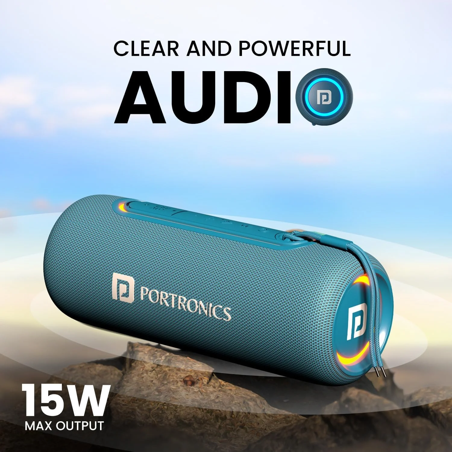 اسپیکر Resound 2 از Portronics اسپیکر Resound 2 از Portronics