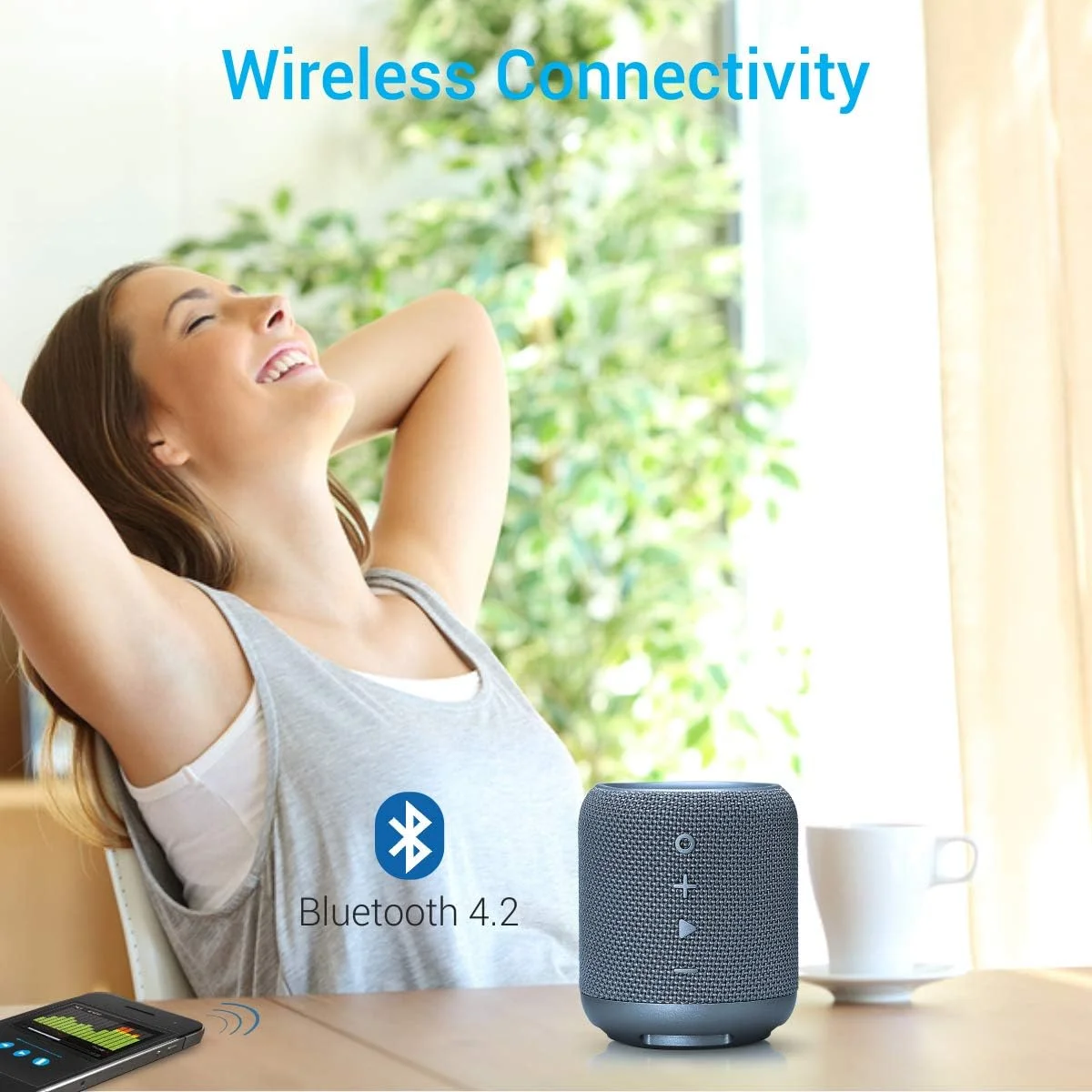 اسپیکر بلوتوثی استریو قابل حمل 10 واتی Portronics SoundDrum با باس قدرتمند، AUX 3.5 میلیمتری، پخش موسیقی از طریق USB، میکروفون داخلی، FM داخلی، 6-7 ساعت پخش (آبی) اسپیکر بلوتوثی استریو قابل حمل 10 واتی Portronics SoundDrum با باس قدرتمند، AUX 3.5 میلیمتری، پخش موسیقی از طریق USB، میکروفون داخلی، FM داخلی، 6-7 ساعت پخش (آبی)