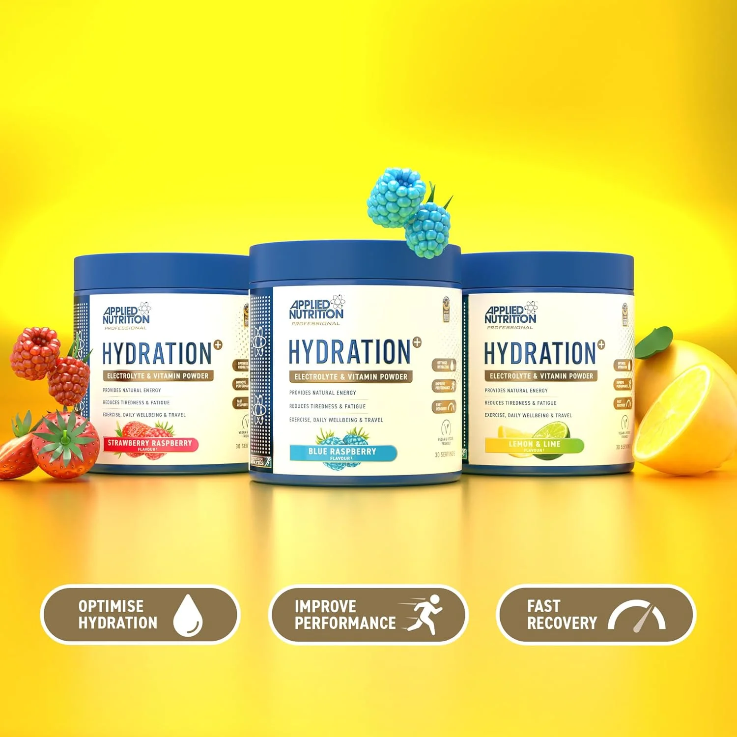 پودر آبرسان + الکترولیت و ویتامین Applied Nutrition، نوشیدنی بدون قند برای بازیابی انرژی و تامین الکترولیت، طعم لیمو و لیموترش - 240 گرم (30 سروینگ) پودر آبرسان + الکترولیت و ویتامین Applied Nutrition، نوشیدنی بدون قند برای بازیابی انرژی و تامین الکترولیت، طعم لیمو و لیموترش - 240 گرم (30 سروینگ)