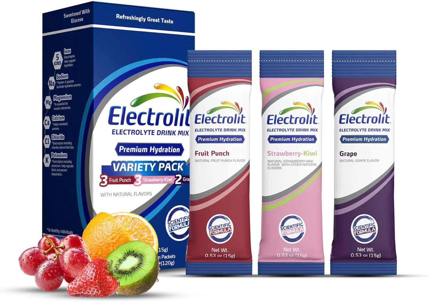 پودر الکترولیت الکترولیت، بسته 8 عددی متنوع، بسته های پودری هیدراتاسیون برای کم آبی و آبرسانی مجدد، مخلوط نوشیدنی هیدراته طعم دار بعد از تمرین، چوب های تقویت کننده آب بدون گلوتن پودر الکترولیت الکترولیت، بسته 8 عددی متنوع، بسته های پودری هیدراتاسیون برای کم آبی و آبرسانی مجدد، مخلوط نوشیدنی هیدراته طعم دار بعد از تمرین، چوب های تقویت کننده آب بدون گلوتن