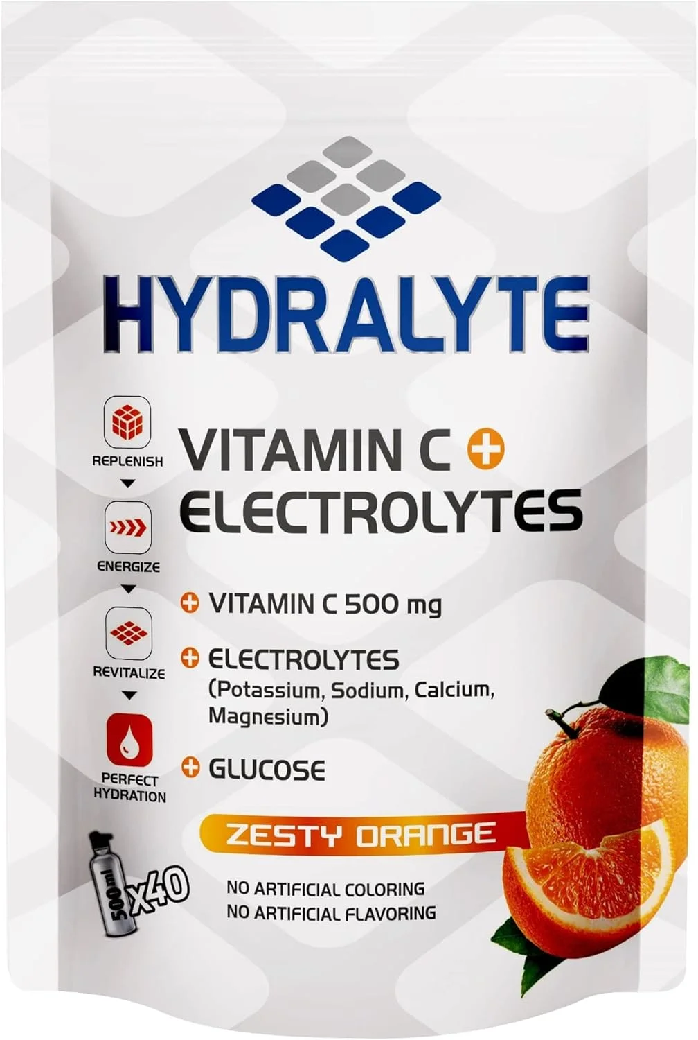 پودر مخلوط نوشیدنی ورزشی هیدراته Hydralyte ویتامین C + الکترولیت | 80 سروینگ در هر بسته (250 میلی لیتر) | طعم پرتقال، 800 گرم، بسته 10 عددی پودر مخلوط نوشیدنی ورزشی هیدراته Hydralyte ویتامین C + الکترولیت | 80 سروینگ در هر بسته (250 میلی لیتر) | طعم پرتقال، 800 گرم، بسته 10 عددی