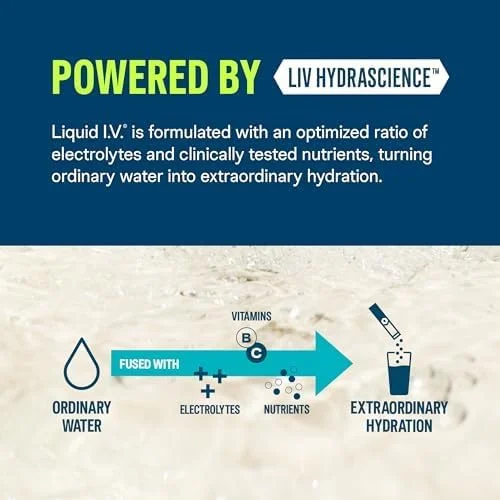 مخلوط نوشیدنی پودری الکترولیت Liquid I.V.® Hydration Multiplier - پانچ استوایی | 1 بسته (16 سروینگ) مخلوط نوشیدنی پودری الکترولیت Liquid I.V.® Hydration Multiplier - پانچ استوایی | 1 بسته (16 سروینگ)