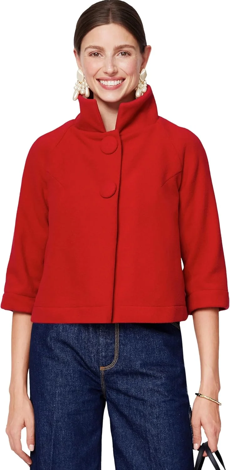 الگوی خیاطی کت و ژاکت زنانه بوردا استایل مدل X05688BURDA Easy to Make، کد طراحی B5688، سایزهای 8-18 (34-44)