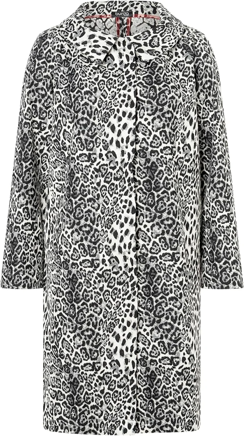 الگوی خیاطی کت و ژاکت زنانه بوردا استایل مدل X05688BURDA Easy to Make، کد طراحی B5688، سایزهای 8-18 (34-44)