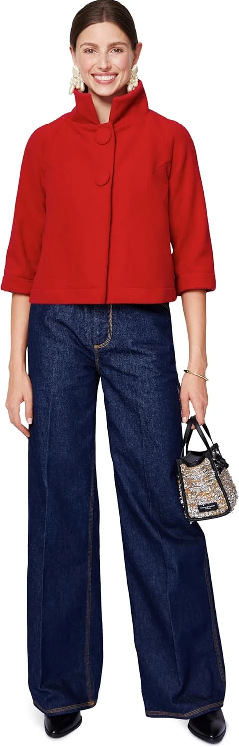 الگوی خیاطی کت و ژاکت زنانه بوردا استایل مدل X05688BURDA Easy to Make، کد طراحی B5688، سایزهای 8-18 (34-44)