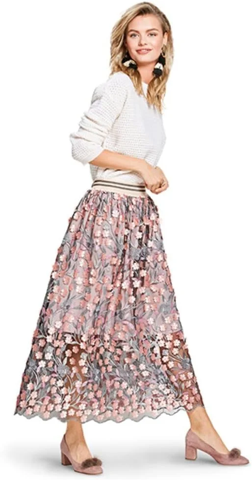 الگوی خیاطی دامن زنانه Burda Style B6357 الگوی خیاطی دامن زنانه Burda Style B6357