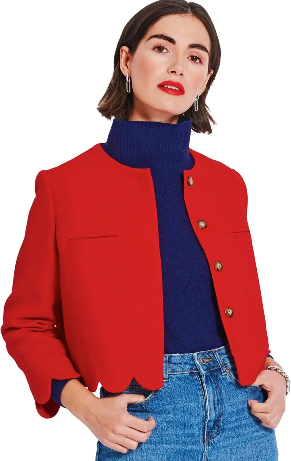 الگوی خیاطی بوردا استایل B5870 - ژاکت زنانه