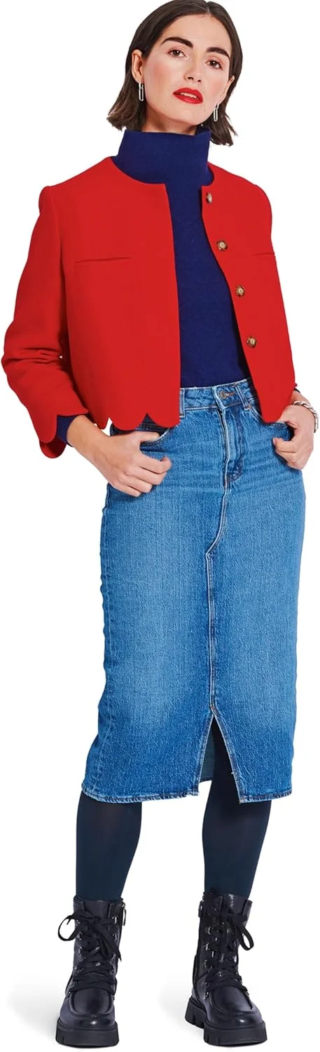 الگوی خیاطی بوردا استایل B5870 - ژاکت زنانه