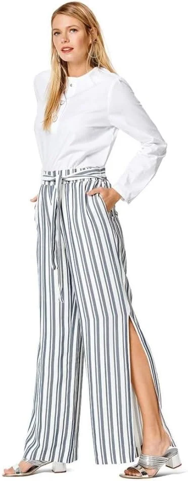 الگوی خیاطی بردا استایل B6199 - شلوار و شلوارک زنانه کشی