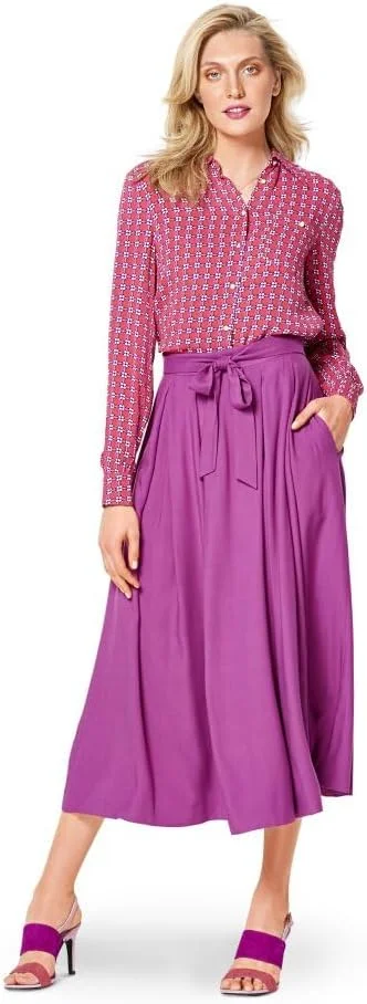 الگوی خیاطی بوردا استایل شماره 6341 دامن پلیسه زنانه میدی سایز 36-46 الگوی خیاطی بوردا استایل شماره 6341 دامن پلیسه زنانه میدی سایز 36-46