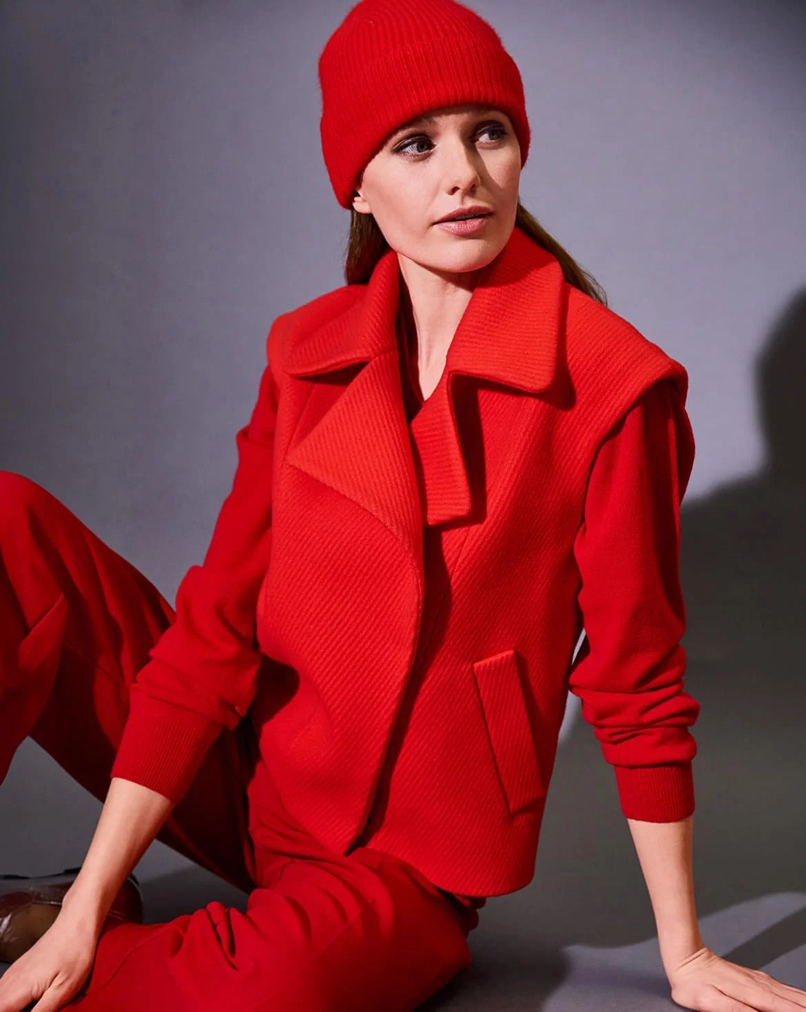 الگوی خیاطی بوردا استایل شماره 5714، جلیقه زنانه با جیب، سایزهای 36-38