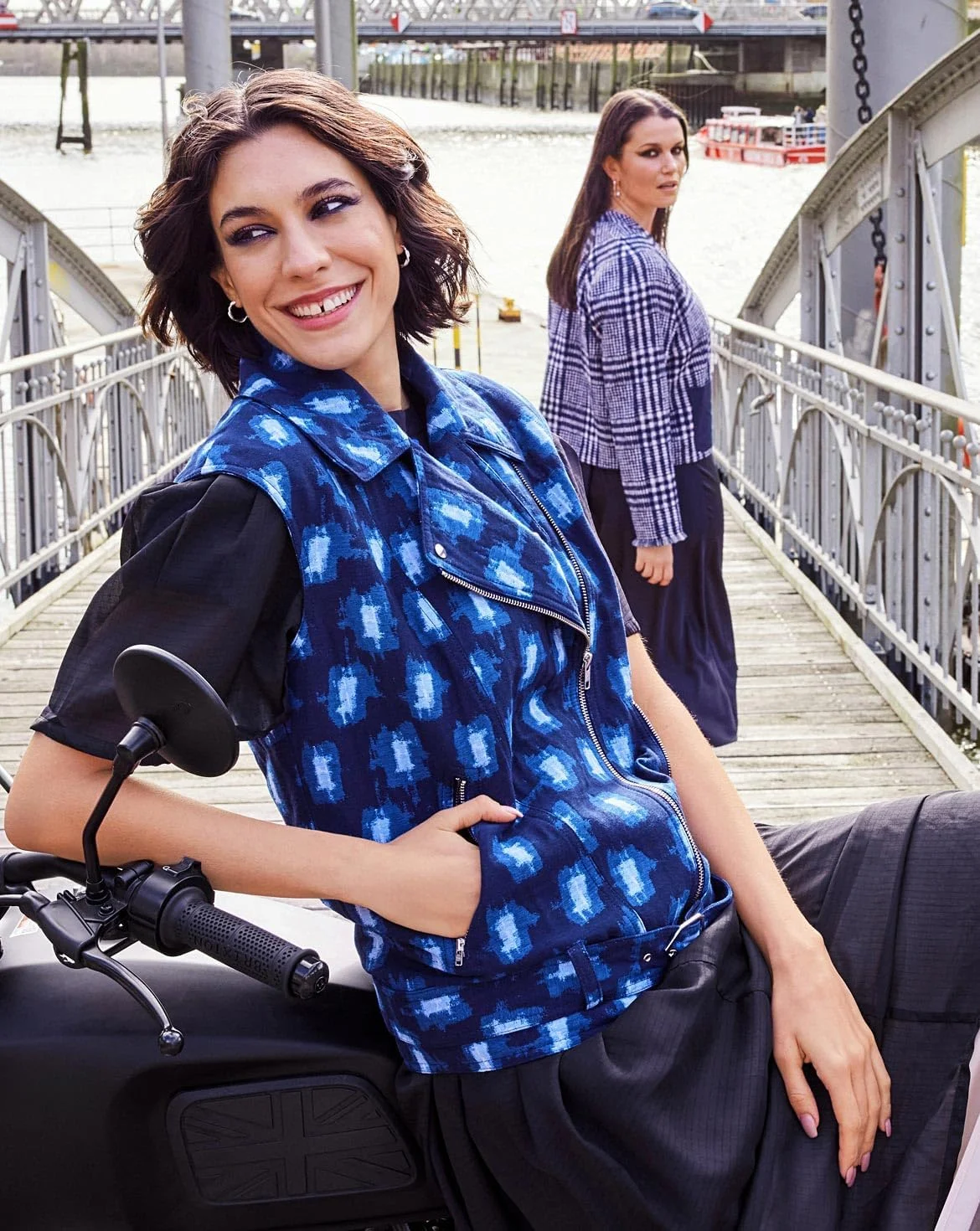 الگوی خیاطی بوردا استایل شماره 5714، جلیقه زنانه با جیب، سایزهای 36-38