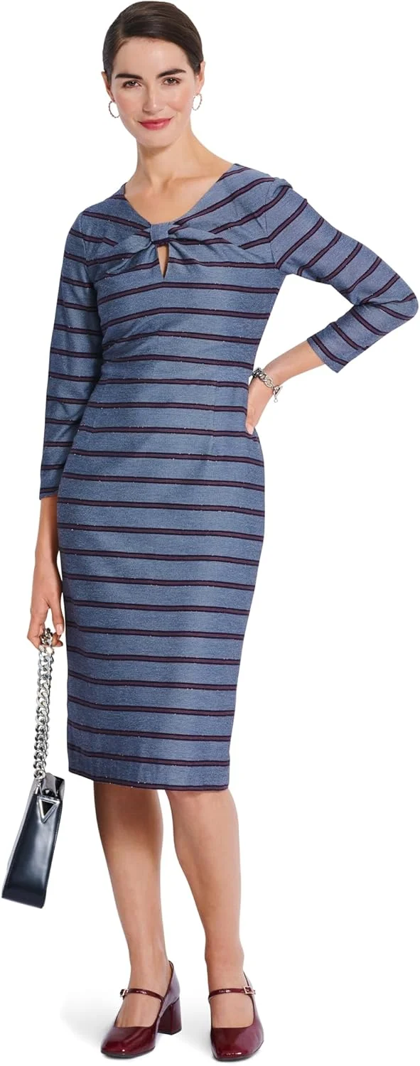 الگوی خیاطی بوردا استایل 5861 - الگوی خیاطی 5861 - لباس های خودتان را با جزئیات بدوزید [سایز زنانه 6-18] سطح 3 متوسط