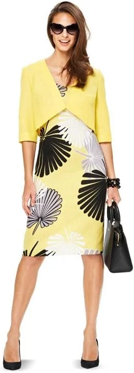 الگوی خیاطی زنانه بوردا استایل برای لباس و ژاکت - آسان، 6773 الگوی خیاطی زنانه بوردا استایل برای لباس و ژاکت - آسان، 6773