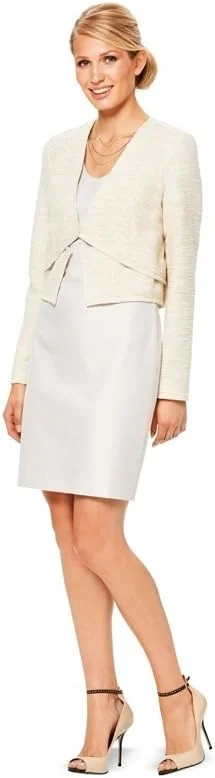 الگوی خیاطی زنانه بوردا استایل برای لباس و ژاکت - آسان، 6773 الگوی خیاطی زنانه بوردا استایل برای لباس و ژاکت - آسان، 6773