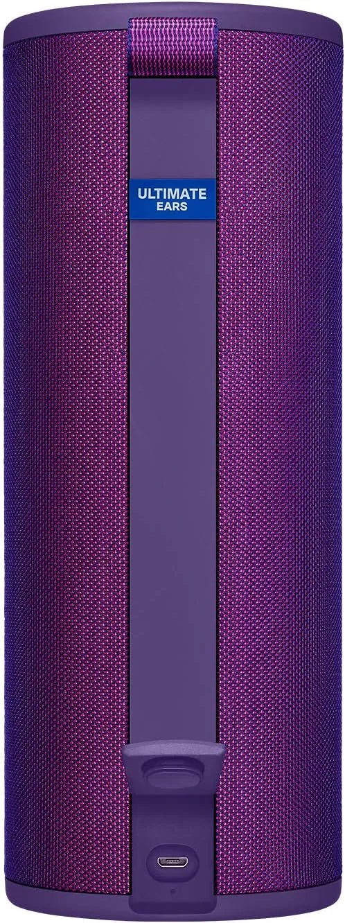 اسپیکر بلوتوثی بیسیم Ultimate Ears MEGABOOM 3 (صدای قدرتمند + بیس کوبنده، بلوتوث، دکمه جادویی، ضد آب، باتری 20 ساعته، برد 45 متر) - بنفش فرابنفش اسپیکر بلوتوثی بیسیم Ultimate Ears MEGABOOM 3 (صدای قدرتمند + بیس کوبنده، بلوتوث، دکمه جادویی، ضد آب، باتری 20 ساعته، برد 45 متر) - بنفش فرابنفش