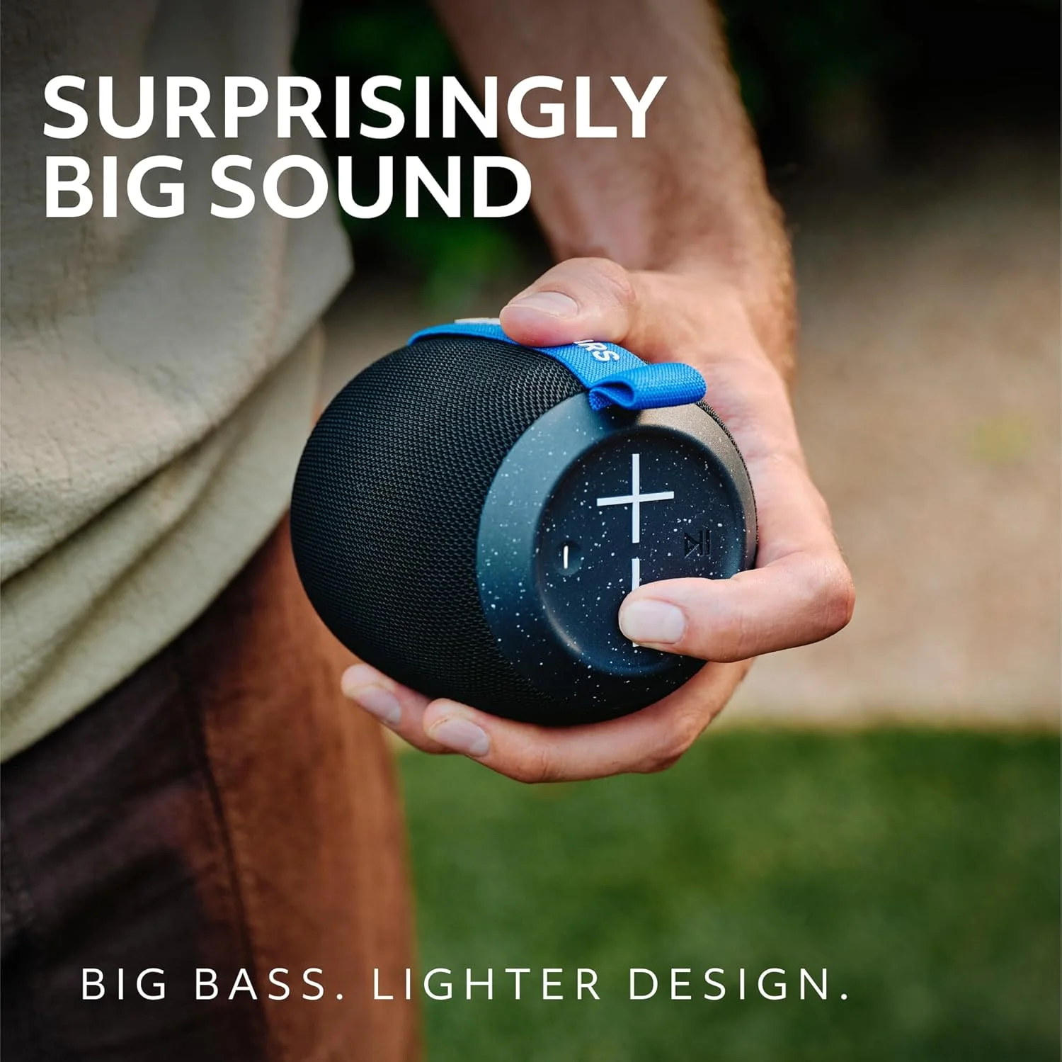 اسپیکر بلوتوثی قابل حمل ضد آب Ultimate Ears WONDERBOOM Play، اسپیکر شناور ضد گرد و غبار با برد 40 متری، مشکی اسپیکر بلوتوثی قابل حمل ضد آب Ultimate Ears WONDERBOOM Play، اسپیکر شناور ضد گرد و غبار با برد 40 متری، مشکی