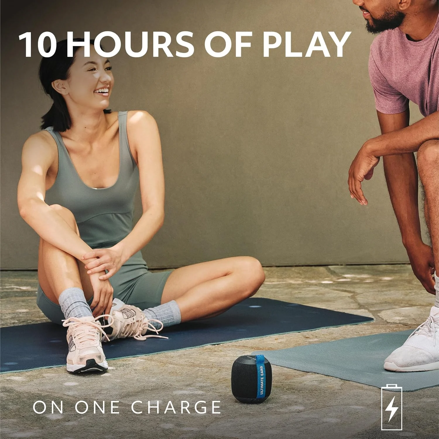 اسپیکر بلوتوثی قابل حمل ضد آب Ultimate Ears WONDERBOOM Play، اسپیکر شناور ضد گرد و غبار با برد 40 متری، مشکی اسپیکر بلوتوثی قابل حمل ضد آب Ultimate Ears WONDERBOOM Play، اسپیکر شناور ضد گرد و غبار با برد 40 متری، مشکی