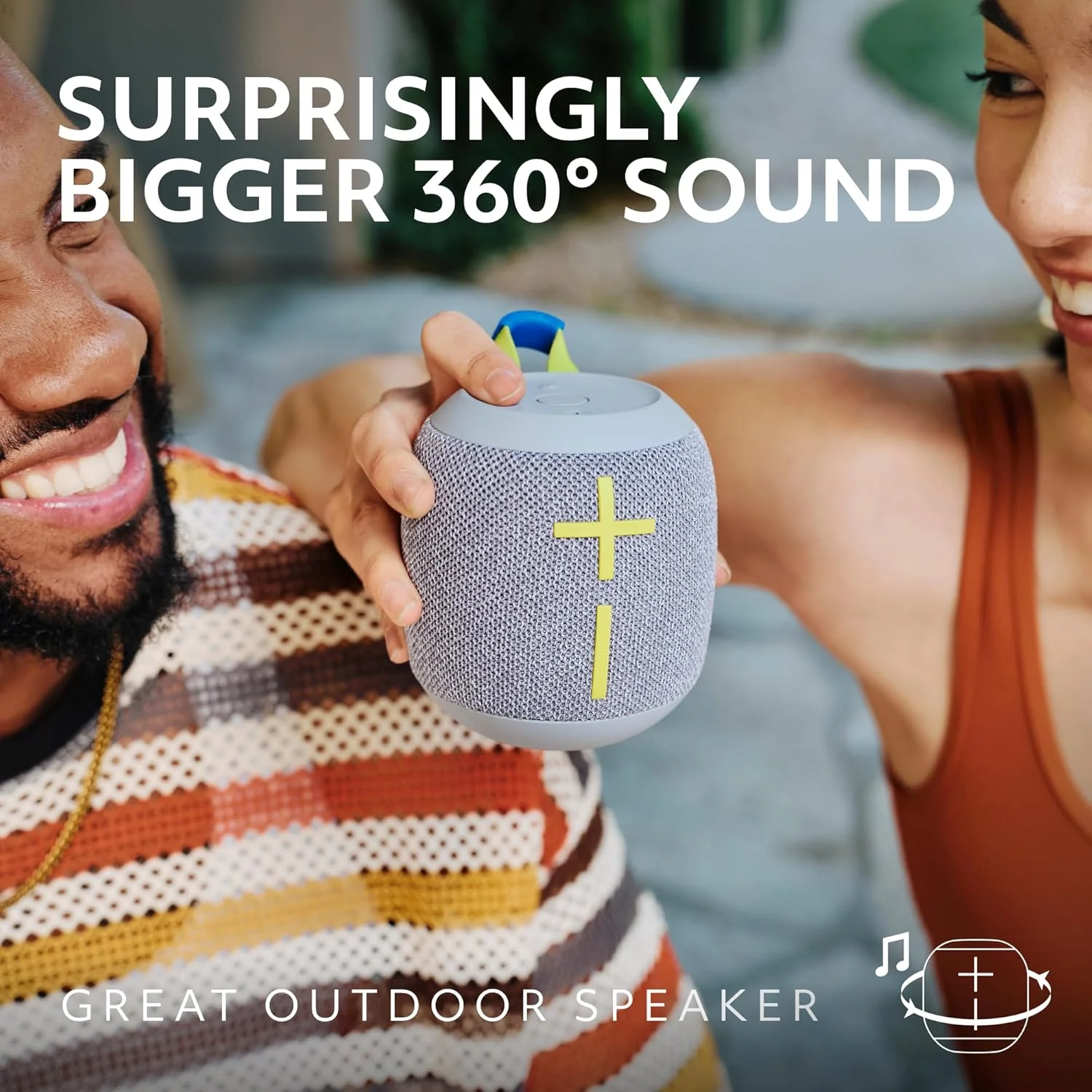 اسپیکر بلوتوثی قابل حمل ضد آب Ultimate Ears WONDERBOOM 4 با بیس قوی و صدای 360 درجه، اسپیکر شناور ضد گرد و غبار با برد 40 متری - آبی اسپیکر بلوتوثی قابل حمل ضد آب Ultimate Ears WONDERBOOM 4 با بیس قوی و صدای 360 درجه، اسپیکر شناور ضد گرد و غبار با برد 40 متری - آبی