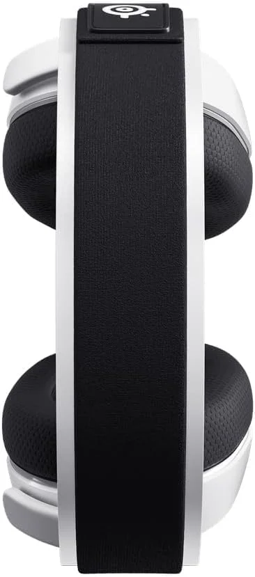 هدست گیمینگ وایرلس SteelSeries Arctis 7P+ مخصوص PS5 - 2.4 گیگاهرتز بدون افت کیفیت - صدای سه بعدی PlayStation Tempest - عمر باتری 30 ساعته - شارژ سریع USB-C - سازگار با PS4، PC، Switch و Android - سفید