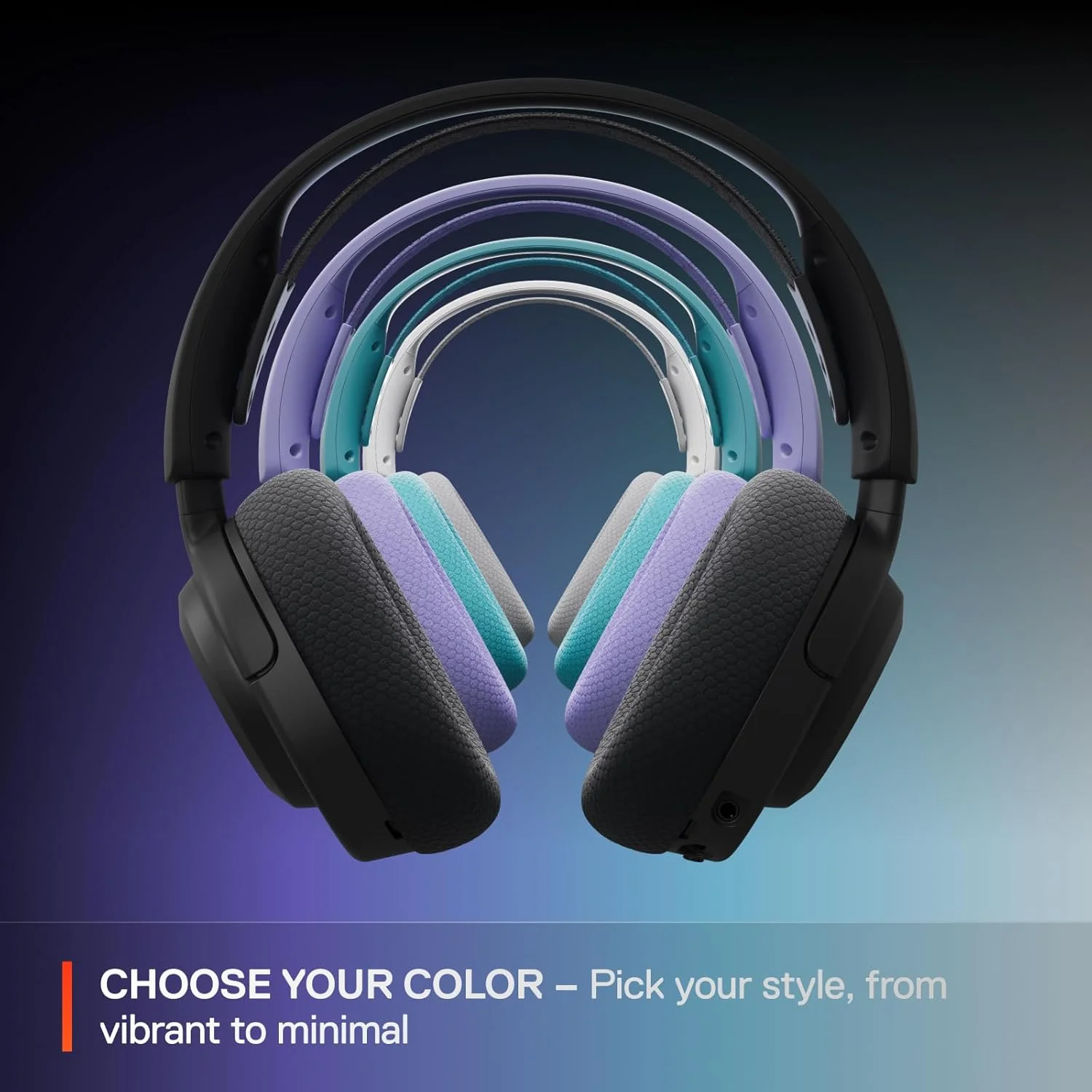 هدست گیمینگ بی‌سیم چند پلتفرمی SteelSeries Arctis Nova 3X - اپلیکیشن موبایل - باتری 40 ساعته - درایورهای مغناطیسی نئودیمیوم - 2.4 گیگاهرتز/بلوتوث - میکروفون جداشدنی - Xbox، PS5، PC، Switch، موبایل - مشکی