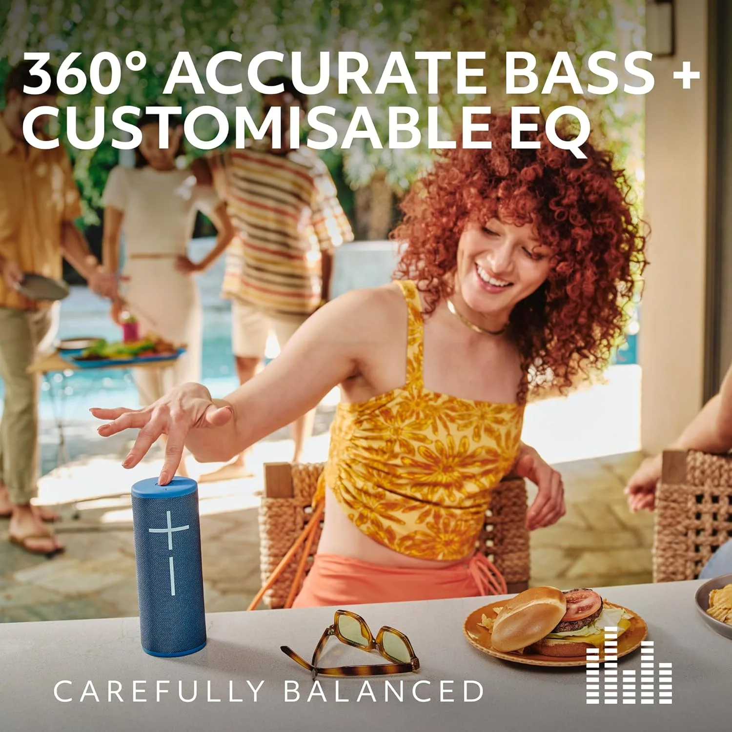 اسپیکر بلوتوثی قابل حمل ضد آب Ultimate Ears Boom 4 با صدای 360 درجه، جسورانه، فراگیر و شفاف، اسپیکر شناور با باتری 15 ساعته و برد 45 متری - مشکی اسپیکر بلوتوثی قابل حمل ضد آب Ultimate Ears Boom 4 با صدای 360 درجه، جسورانه، فراگیر و شفاف، اسپیکر شناور با باتری 15 ساعته و برد 45 متری - مشکی