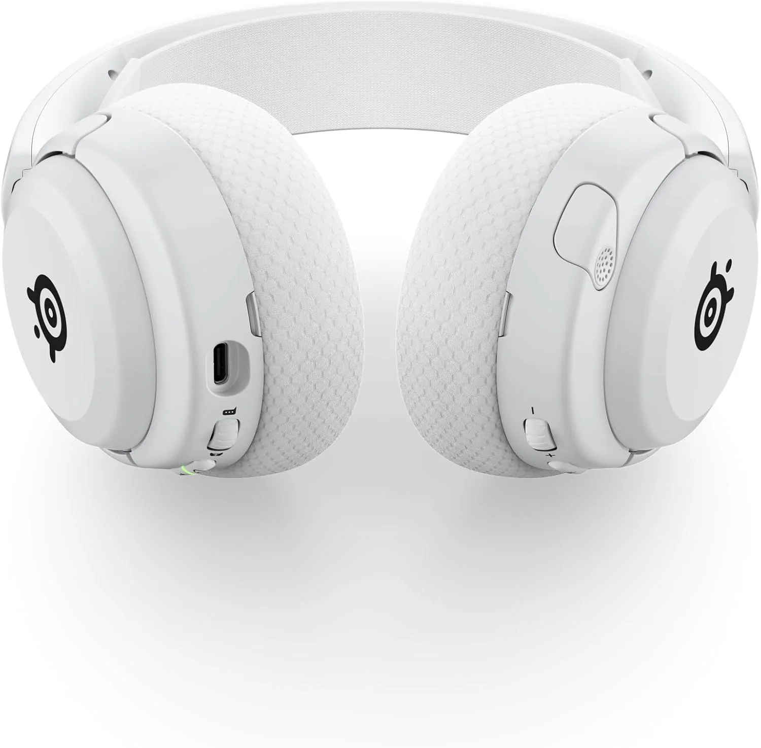 هدست گیمینگ وایرلس SteelSeries Arctis Nova 5X - مخصوص Xbox - سفید - دارای بیش از 100 تنظیمات صوتی از طریق اپلیکیشن - درایورهای مغناطیسی نئودیمیوم - باتری 60 ساعته - 2.4GHz / BT - میکروفون Gen2.X - پشتیبانی از PC، PS، Switch، موبایل